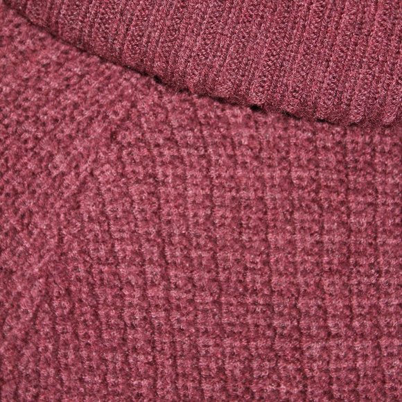 Toad & Co. Maroon Cowl Neck Sweater Dress - Women's Size Small - Picture 4 of 8